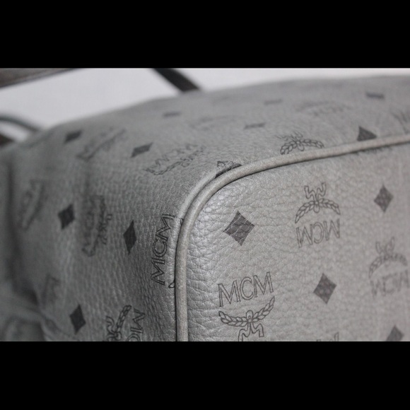 100% Authentic MCM black shopper tote - Picture 6 of 14